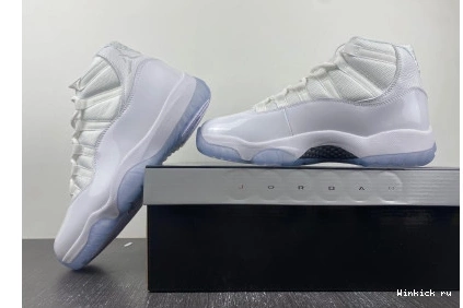 'Silver Retro Jordan Air 11 Anniversary' 0718
